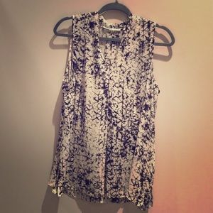 Violet and Claire black and white blouse